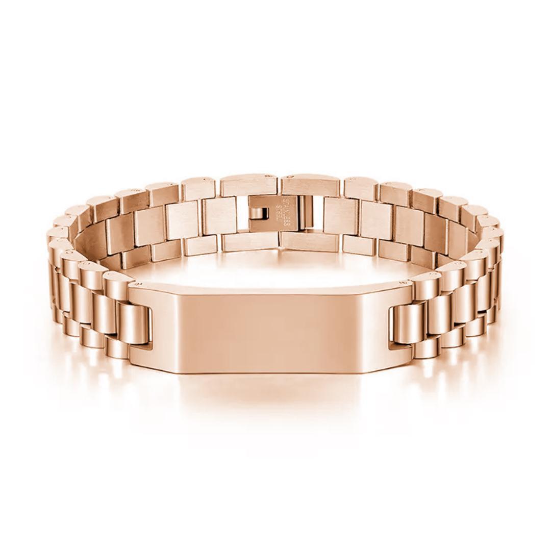PrimeLink Personalised Unisex Bracelet-Personalised Bracelet-Auswara