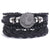 Punk Style Leather Bracelets Set-Set Bracelet-Auswara