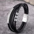 QuadraMark Custom Engraved Leather Bracelet-Personalised Bracelet-Auswara