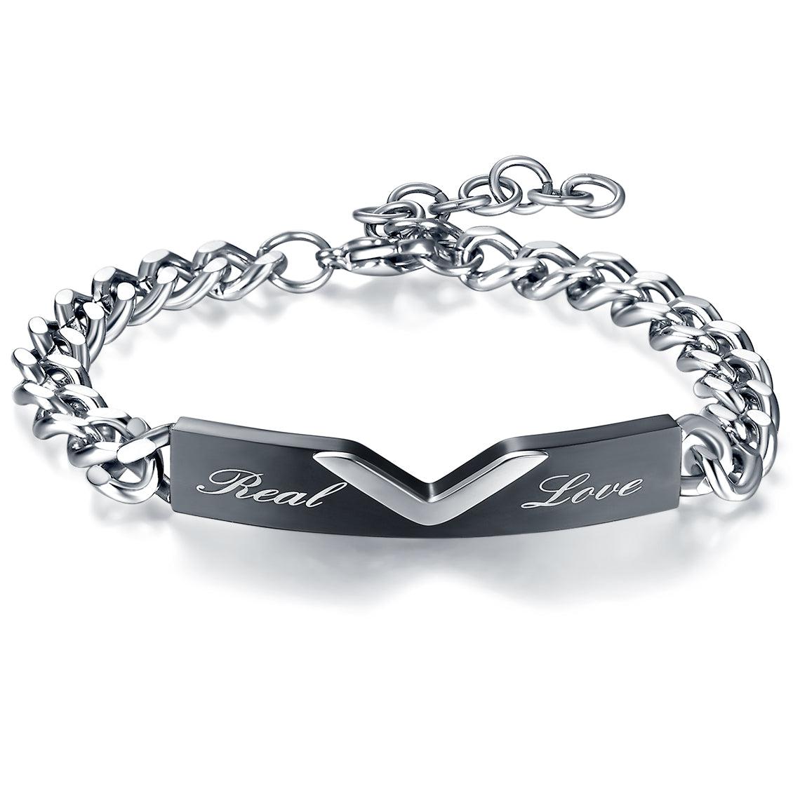 Real Love Couple Bracelets-Couple Bracelet-Auswara