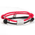 Red & Black Personalised Engraved Magnetic Couple Bracelet Set-Couple Bracelet-Auswara