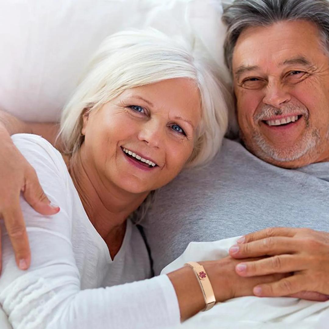 RoseVault Medical ID Bracelet-Medical ID Bracelet-Auswara