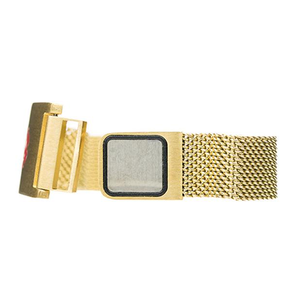 Roxie Medical Alert Bracelet with Magnetic Closure – Gold Colour-Medical ID Bracelet-Auswara