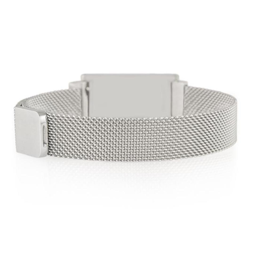 Roxie Medical Alert Bracelet with Magnetic Closure – Silver Colour-Medical ID Bracelet-Auswara