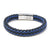 SafeChic Braided Leather Medical ID Bracelet-Medical ID Bracelet-Auswara