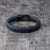 SafeChic Braided Leather Medical ID Bracelet-Medical ID Bracelet-Auswara