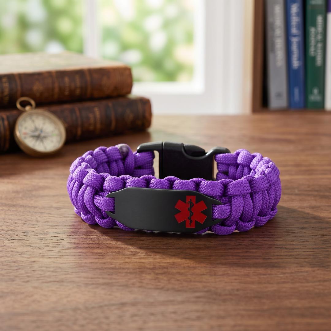 SafeTrail Emergency Medical Bracelet-Medical ID Bracelet-Auswara