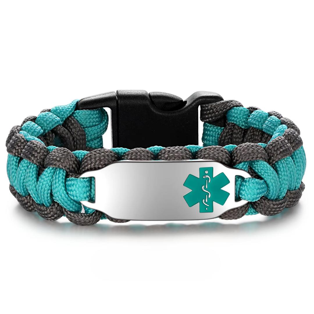 SafeTrail Emergency Medical Bracelet-Medical ID Bracelet-Auswara