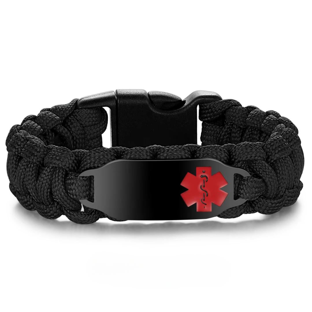 SafeTrail Emergency Medical Bracelet-Medical ID Bracelet-Auswara
