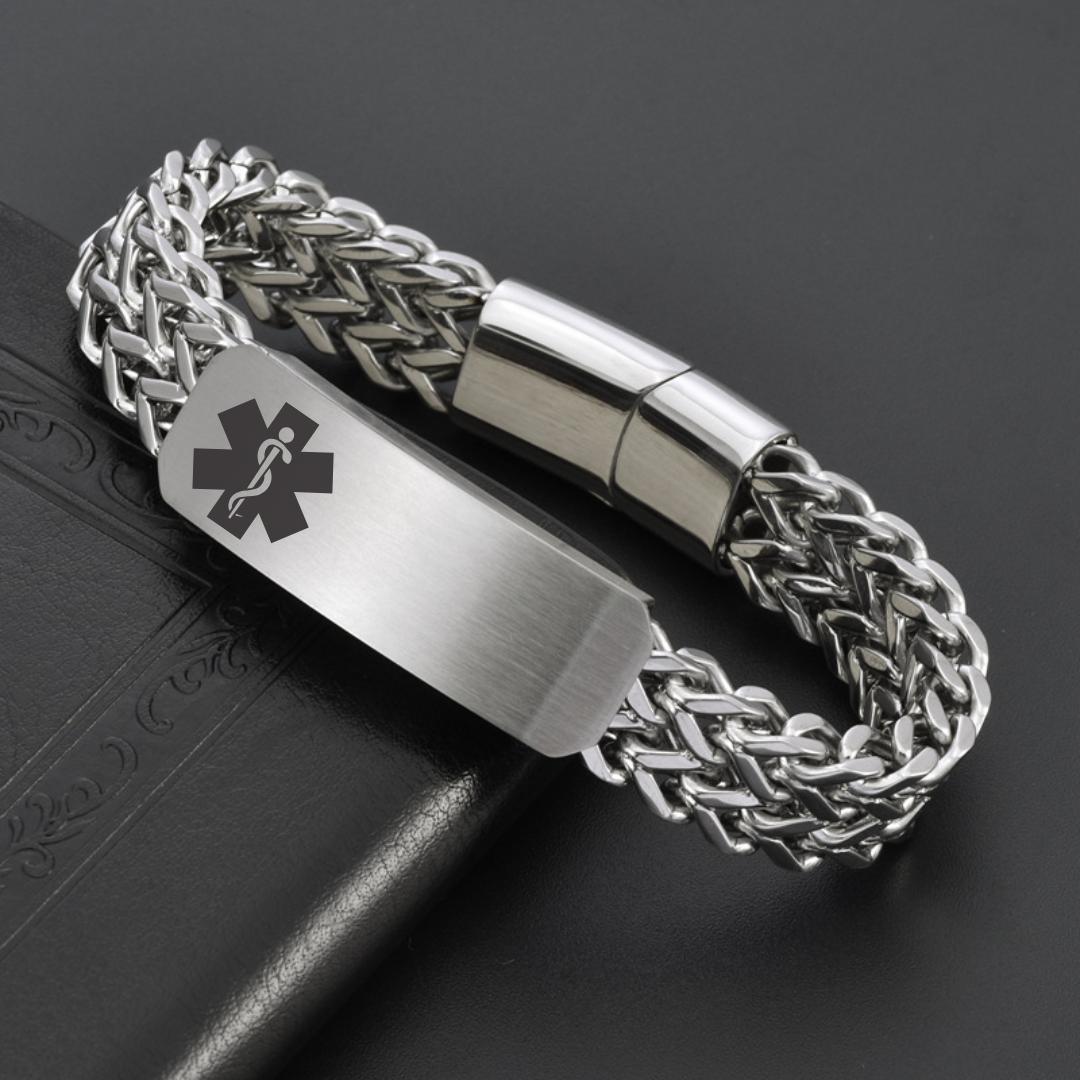 Sentinel Weave Medical ID Bracelet-Medical ID Bracelet-Auswara
