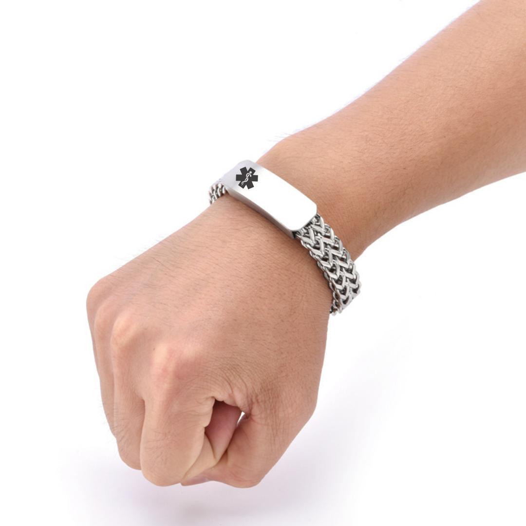 Sentinel Weave Medical ID Bracelet-Medical ID Bracelet-Auswara