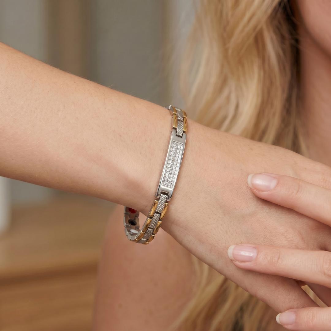 Seraphina Balance Personalised Women Bracelet-Women Bracelets-Auswara