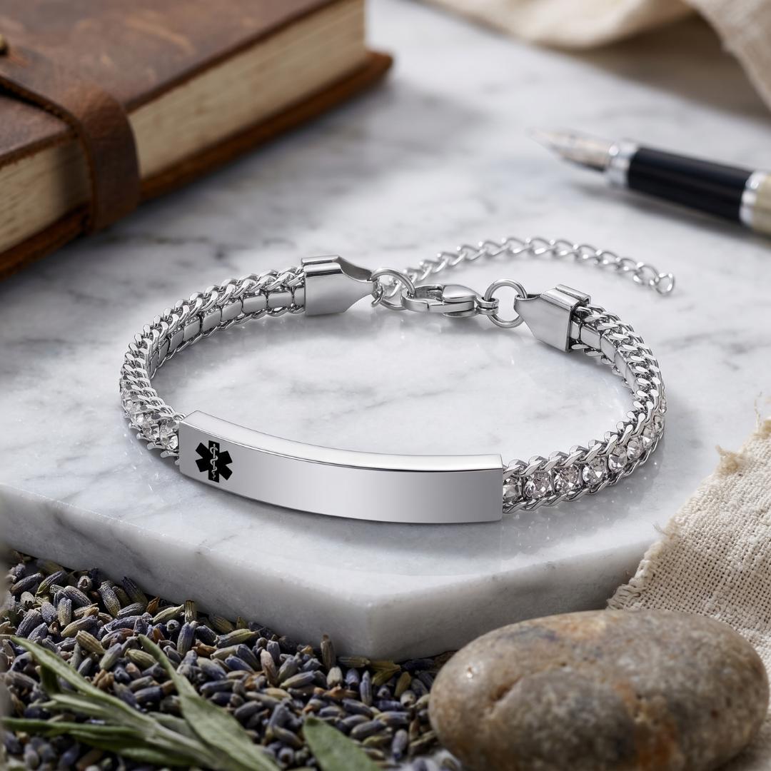Seraphine Chain Women Medical Bracelet-Medical ID Bracelet-Auswara