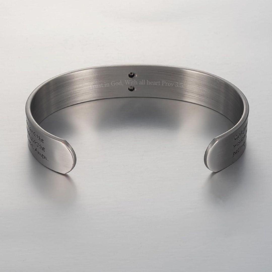 Serenity Light Custom Cuff - Limited Edition-Cross Bracelet-Auswara