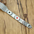 Silver & Black Personalised Steel Bracelet (OLD TEMPLATE)-Personalised Bracelet-Auswara