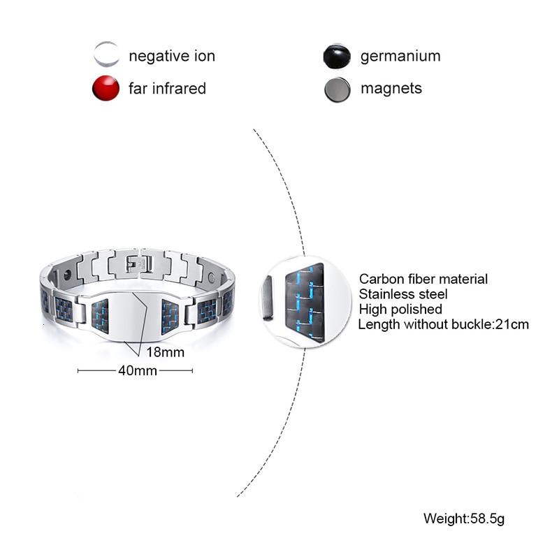 Silver & Blue Personalised Steel Bracelet (OLD TEMPLATE)-Personalised Bracelet-Auswara