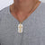 Silver & Gold Cross Necklace-Cross Necklace-Auswara