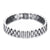 Silver Solid Style Stainless Steel Bracelet-Chain Bracelet-Auswara
