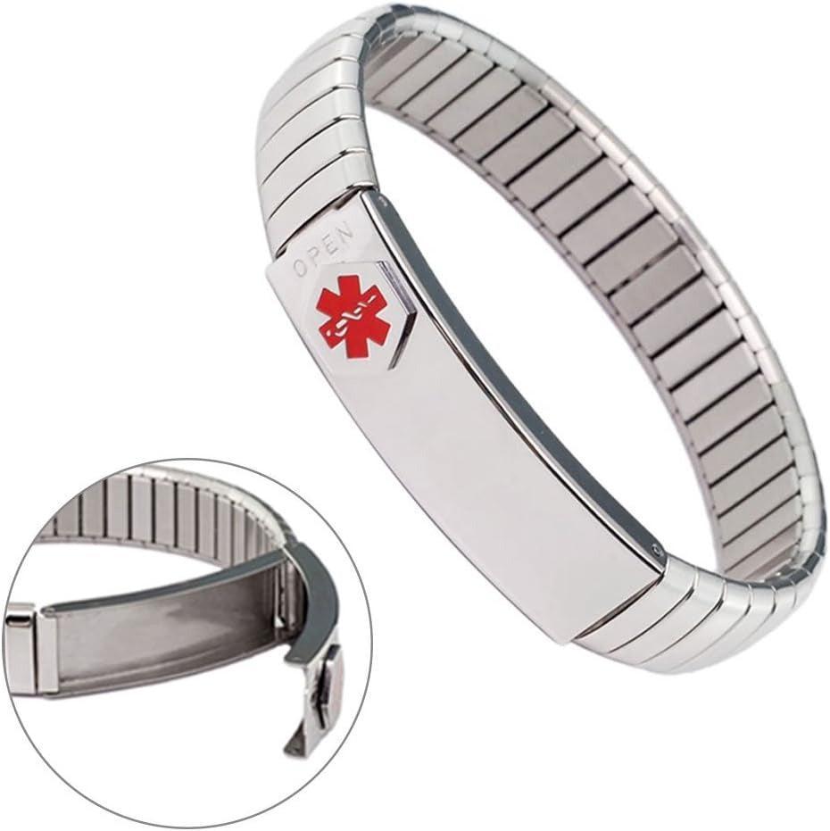 SilverVault Medical ID Bracelet-Medical ID Bracelet-Auswara