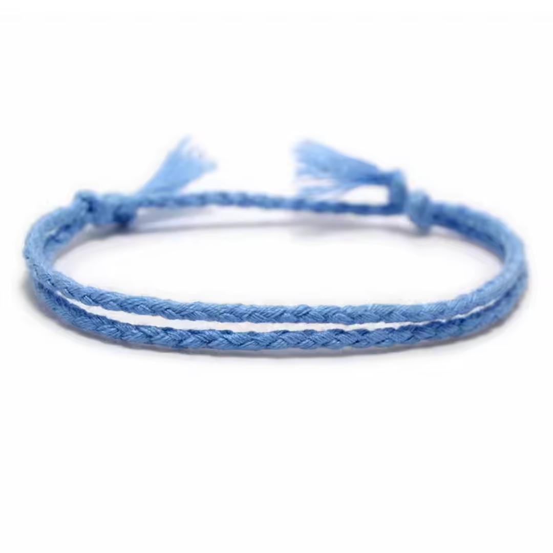 Sky Drift Woven Bracelet-Rope Bracelet-Auswara