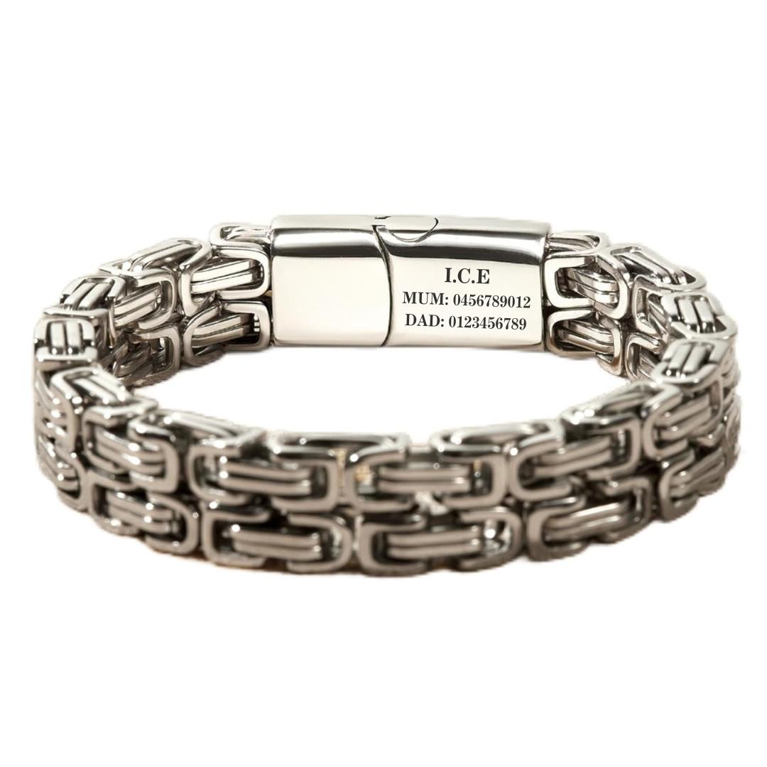 SteelMedix Alert Bracelet-Medical ID Bracelet-Auswara