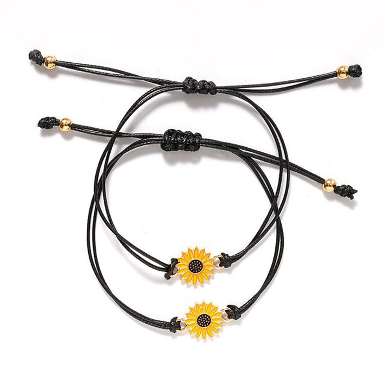 Sunflower Friendship Bracelets-Friendship Bracelets-Auswara