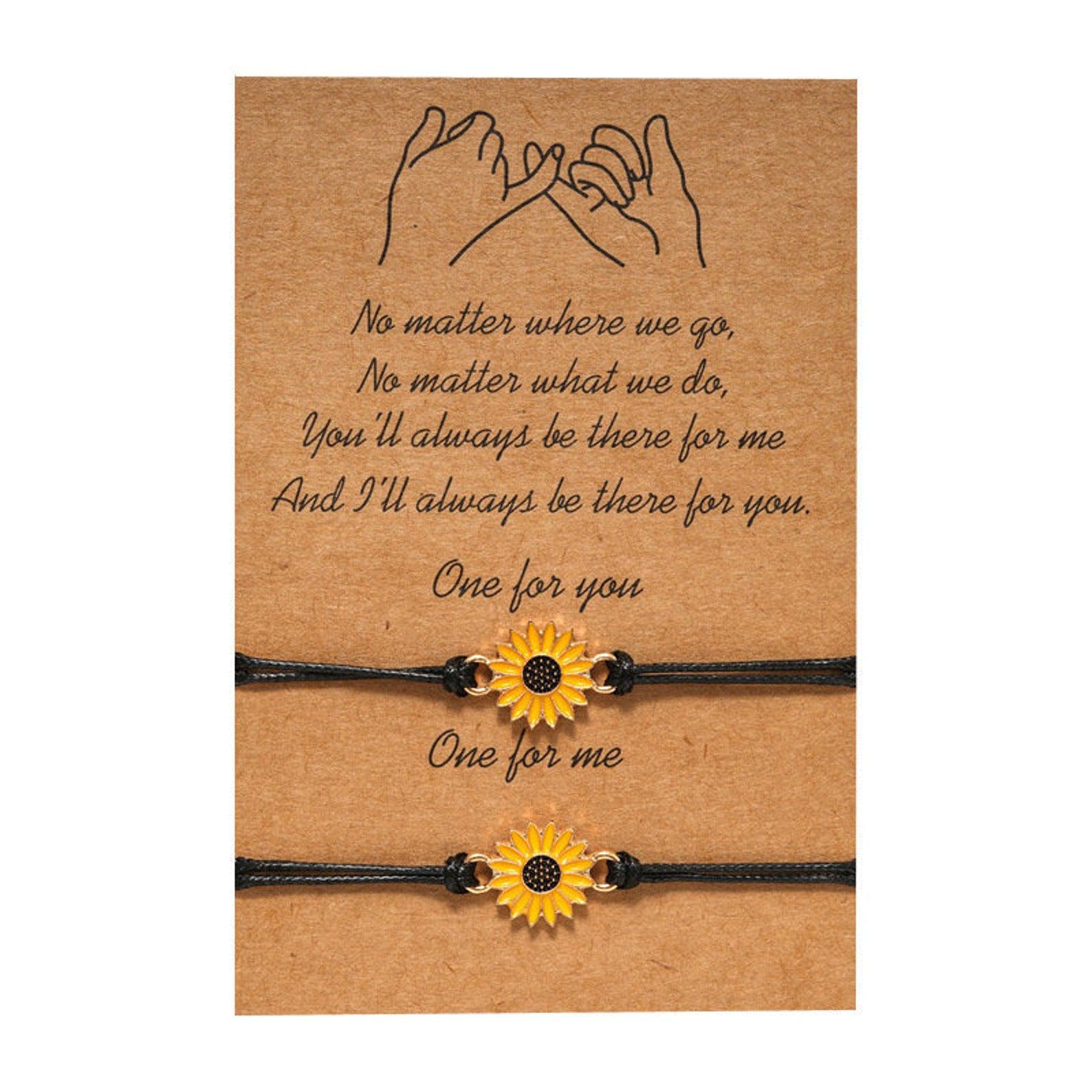 Sunflower Friendship Bracelets-Friendship Bracelets-Auswara