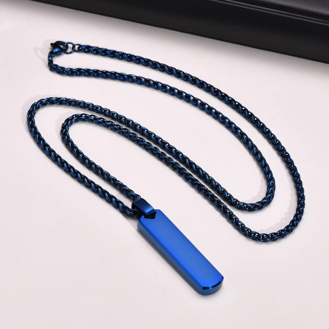 TagForge DualSide Custom Pendant Necklace