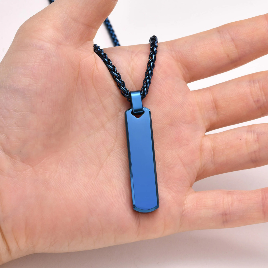 TagForge DualSide Custom Pendant Necklace