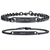Black Link Bond – Personalised Couple Bracelet