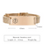 RoseGuard Mesh Medical ID Bracelet - Blush Elegance-Medical ID Bracelet-Auswara