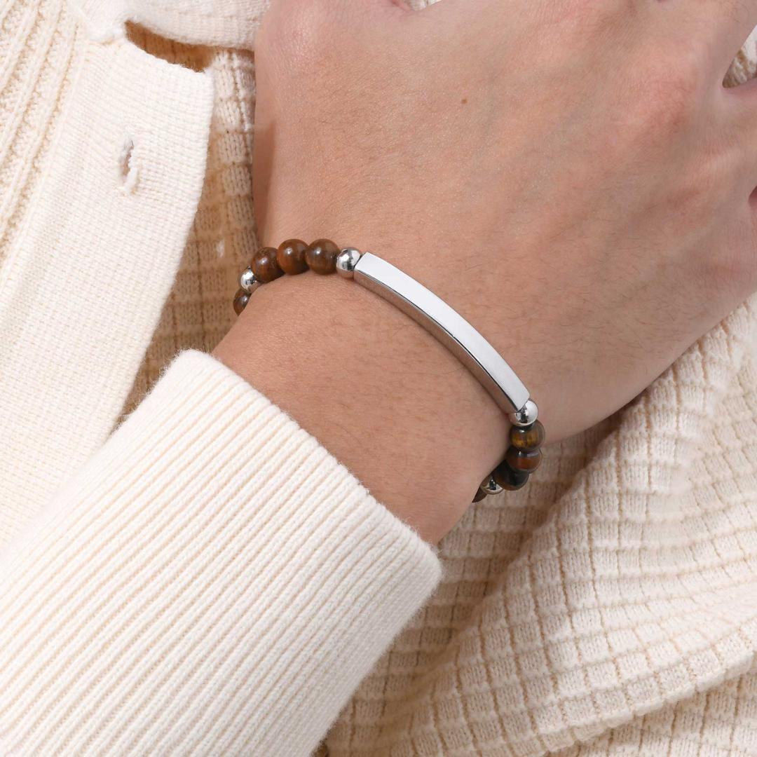 TigerSoul Personalised Beaded Bracelet-Personalised Bracelet-Auswara