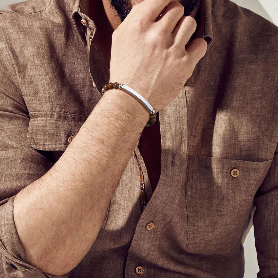 TigerSoul Personalised Beaded Bracelet-Personalised Bracelet-Auswara