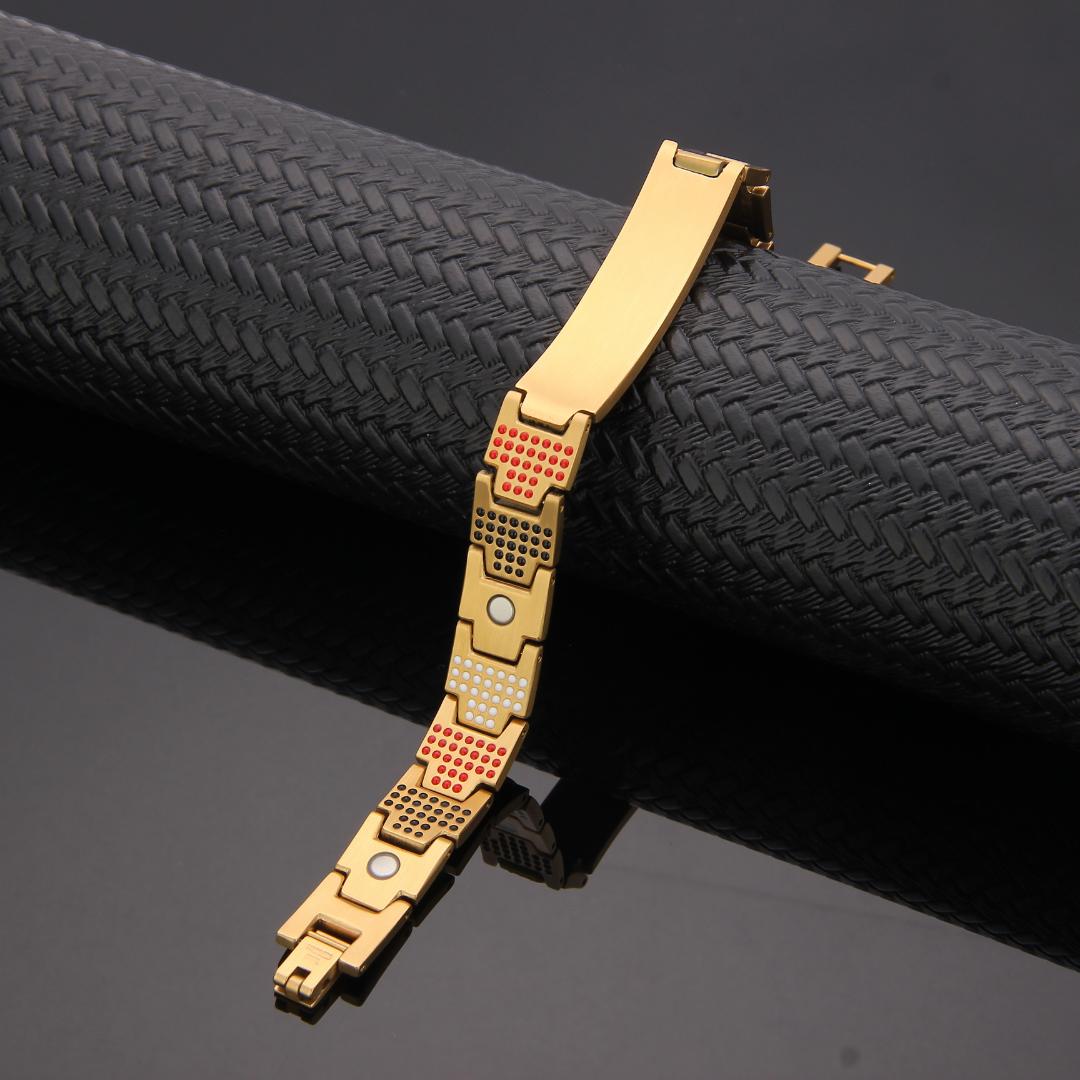 Titan Fusion Personalised Men’s Bracelet-Personalised Bracelet-Auswara