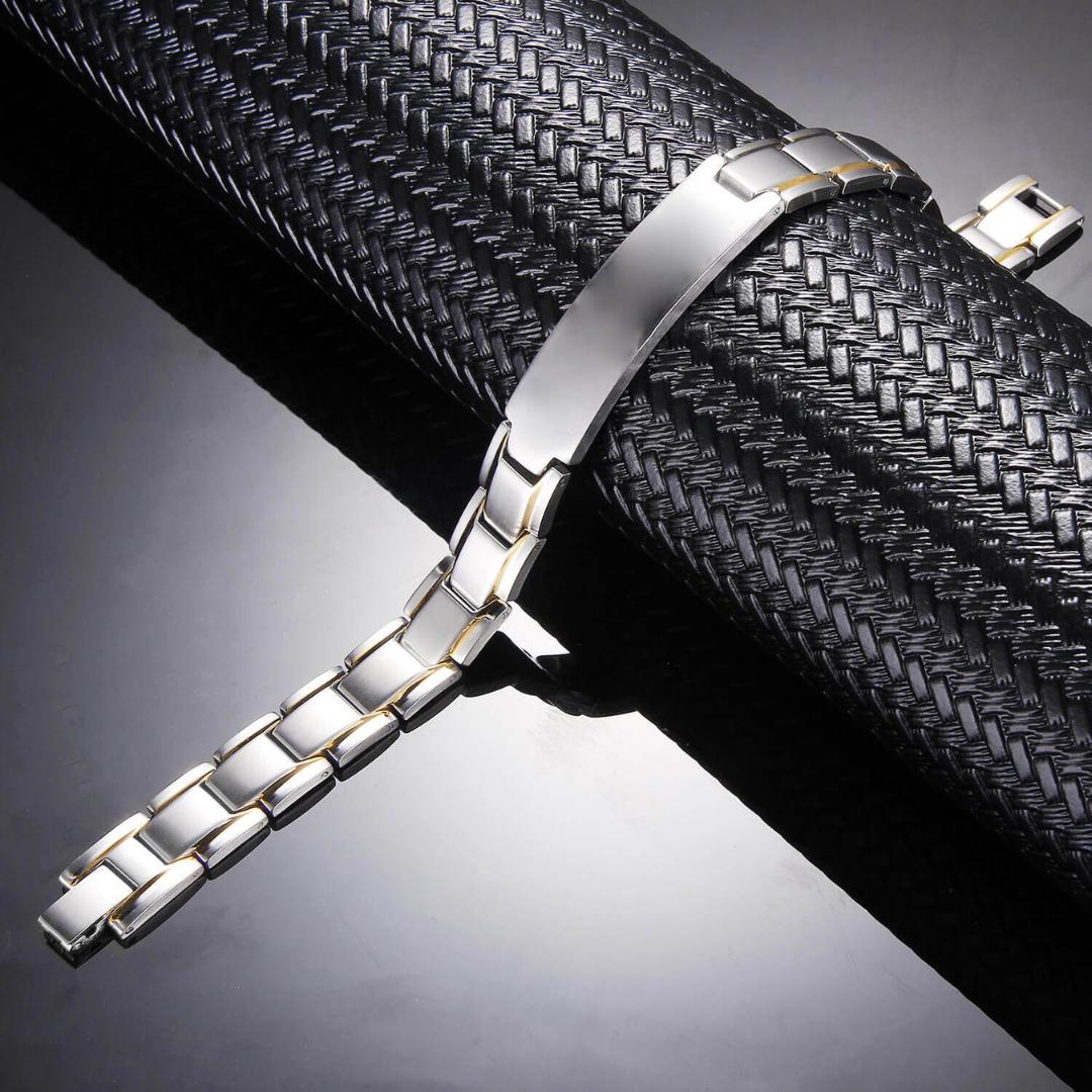 Titan Fusion Personalised Men’s Bracelet-Personalised Bracelet-Auswara