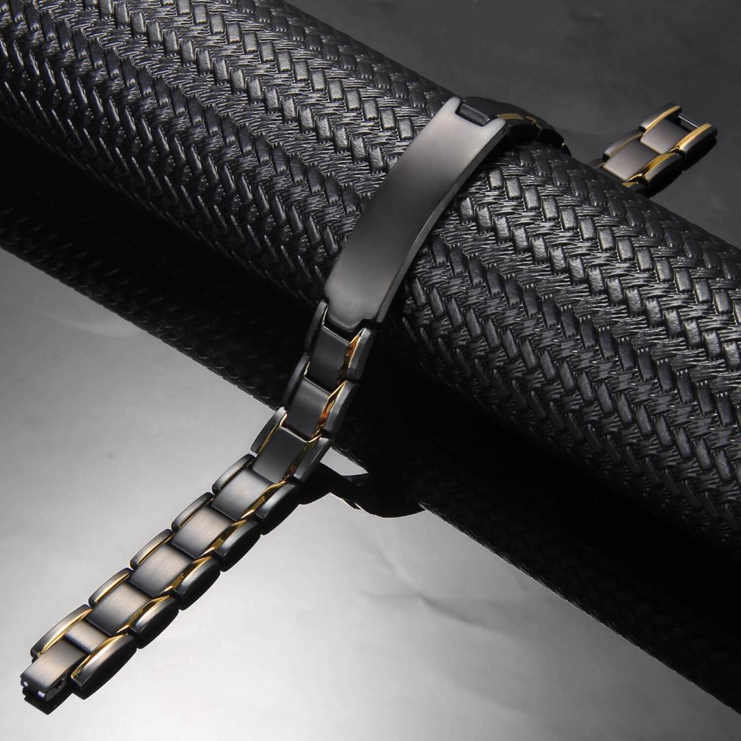 Titan Fusion Personalised Men’s Bracelet-Personalised Bracelet-Auswara