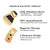 TitanEdge Carbon Armour Bracelet - Gold & Black-Personalised Bracelet-Auswara