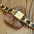 TitanEdge Carbon Armour Bracelet - Gold & Black-Personalised Bracelet-Auswara