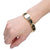 TitanEdge Carbon Armour Bracelet - Gold & Black-Personalised Bracelet-Auswara