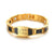 TitanEdge Carbon Armour Bracelet - Gold & Black-Personalised Bracelet-Auswara
