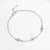 Triple Cross Bracelet in Sterling Silver-Cross Bracelet-Auswara