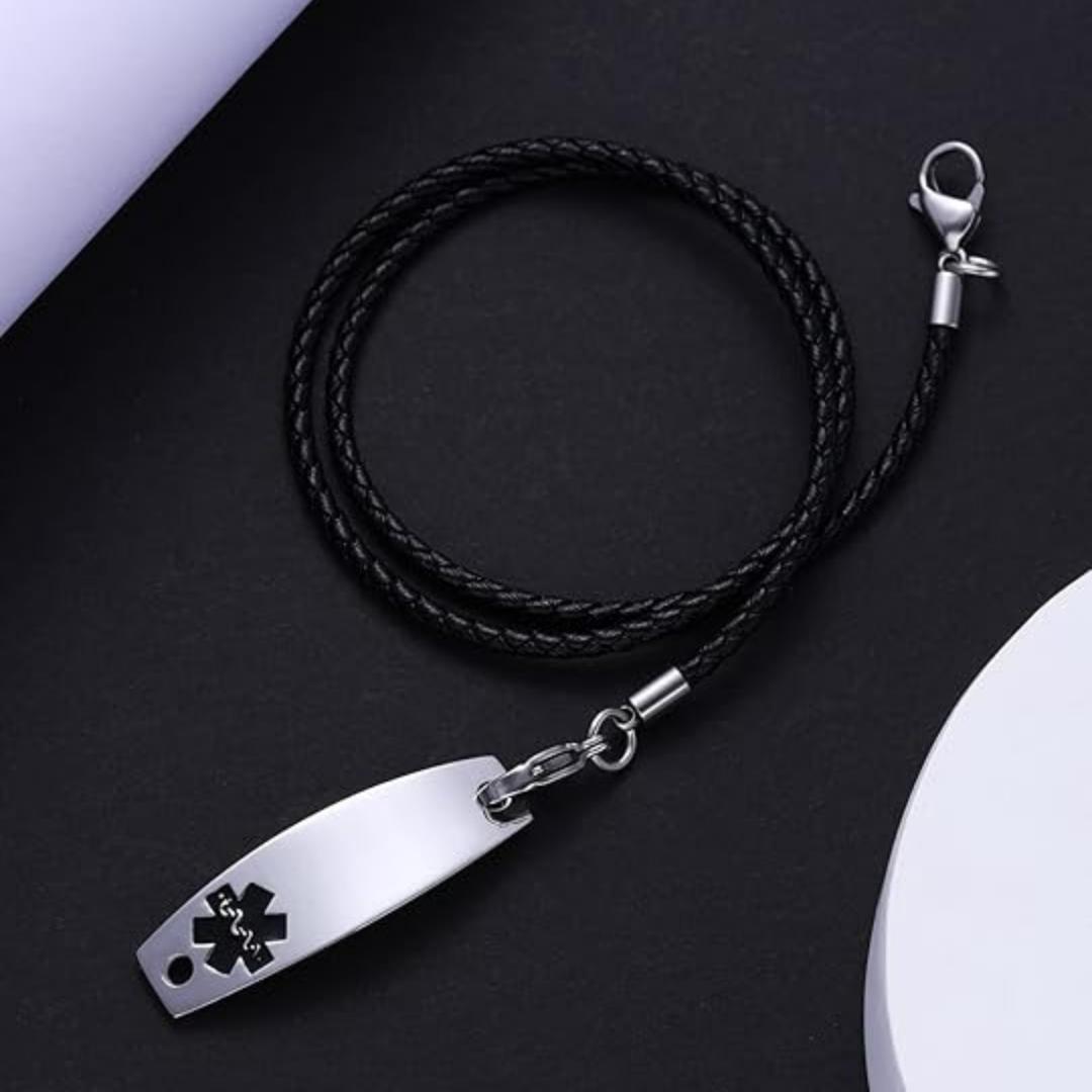 Triple Strand Medical Alert Bracelet-Medical ID Bracelet-Auswara