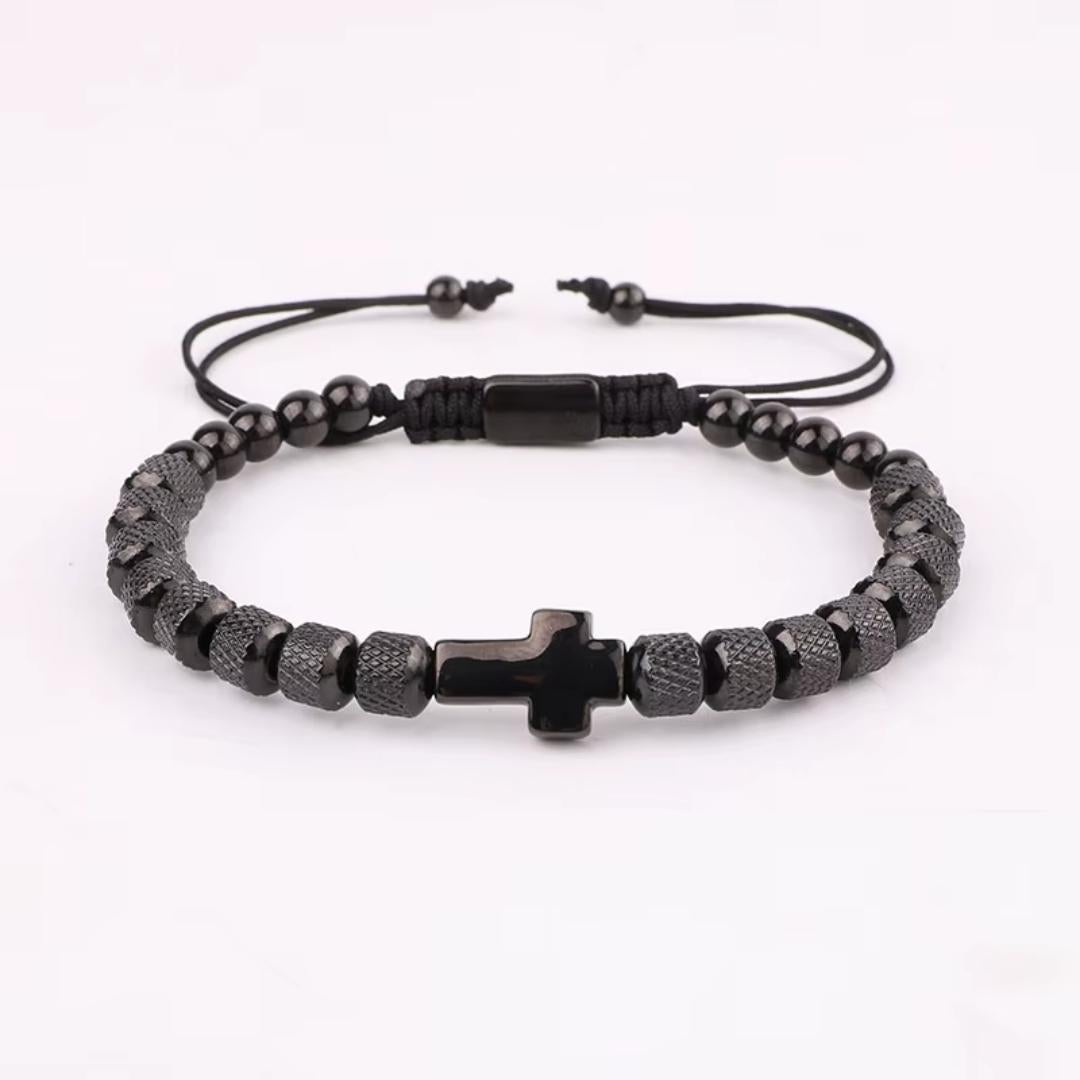 TrueNorth Cross Bracelet-Cross Bracelet-Auswara