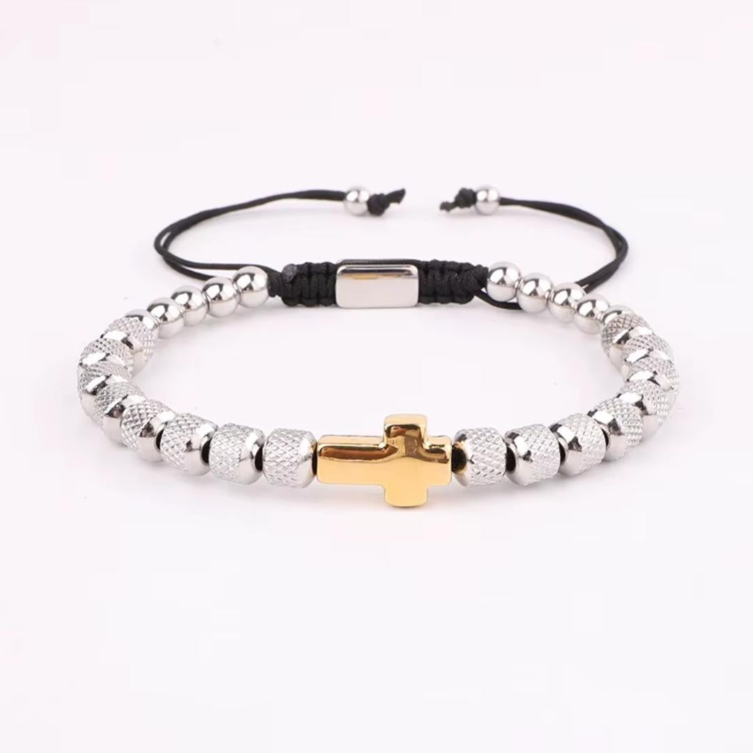 TrueNorth Cross Bracelet-Cross Bracelet-Auswara