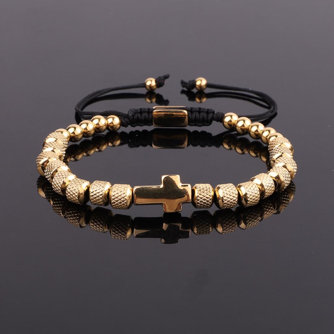 TrueNorth Cross Bracelet-Cross Bracelet-Auswara