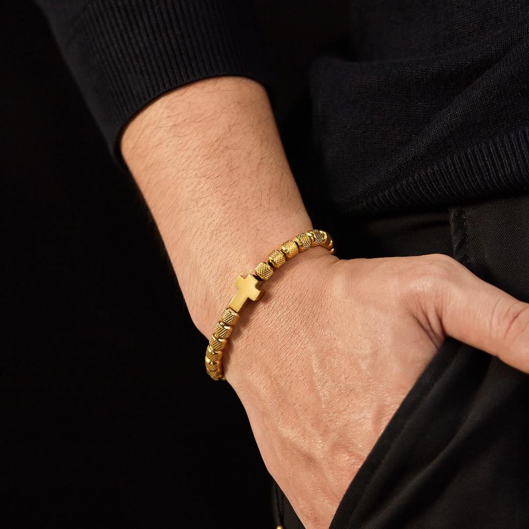 TrueNorth Cross Bracelet-Cross Bracelet-Auswara