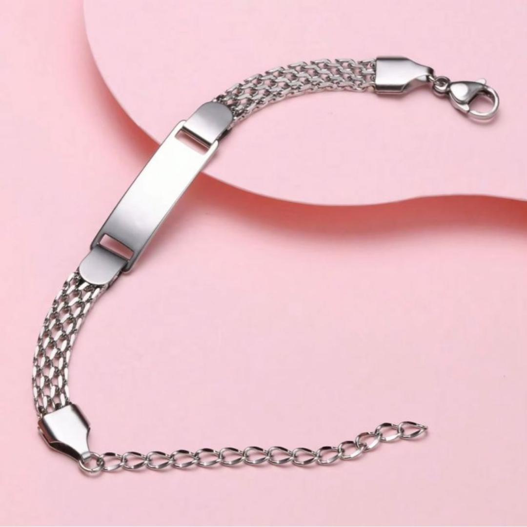 Twinkle Personalised Girls Name Bracelet-Kids Bracelet-Auswara