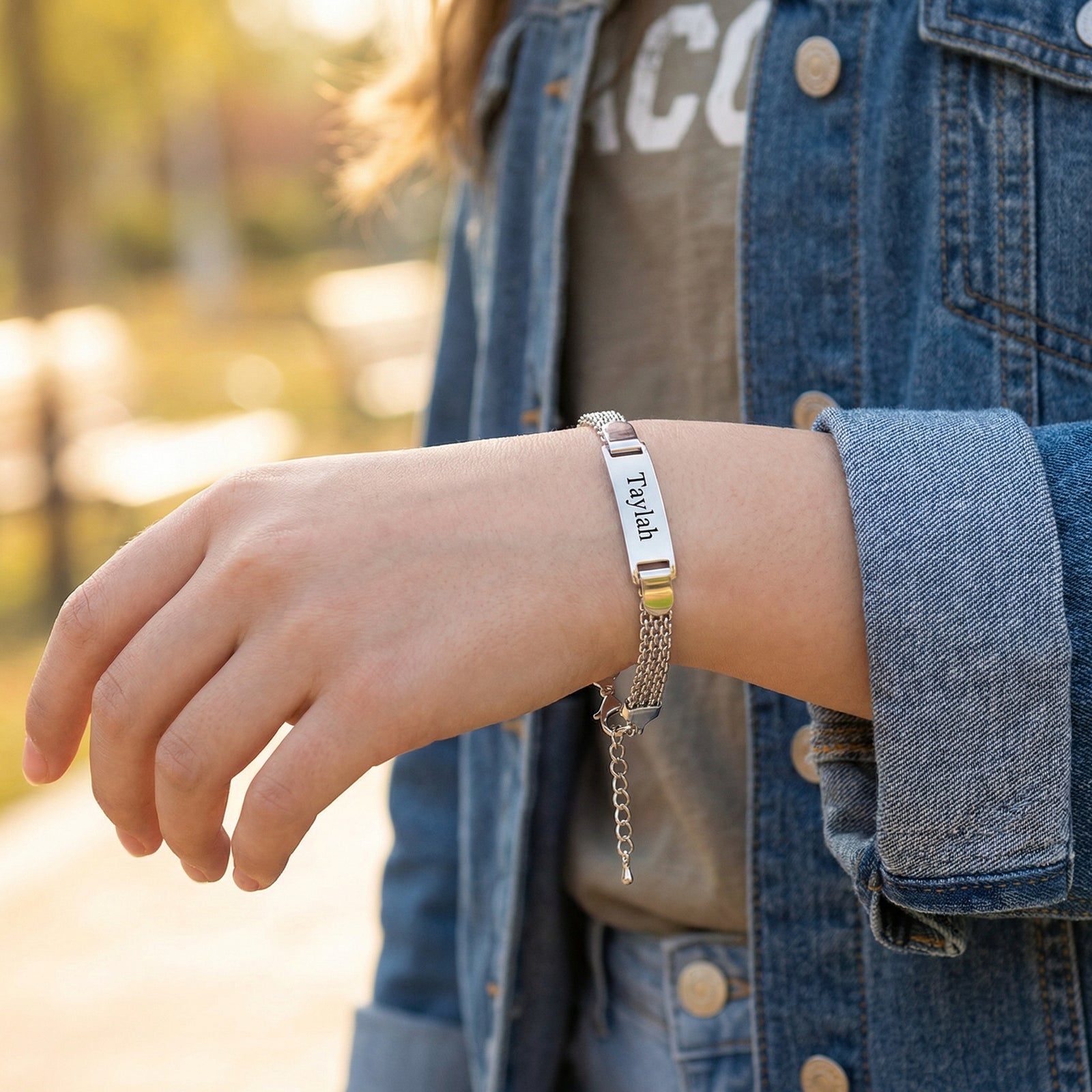 Twinkle Personalised Girls Name Bracelet-Kids Bracelet-Auswara