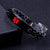 Unisex Stainless Steel Medical Alert Bracelet with Engraving-Medical ID Bracelet-Auswara
