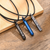 Personalised Vertical Bar Men Necklace